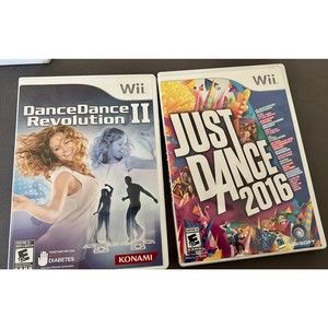 Just Dance 2016 & DanceDance Revolution II for Nintendo Wii